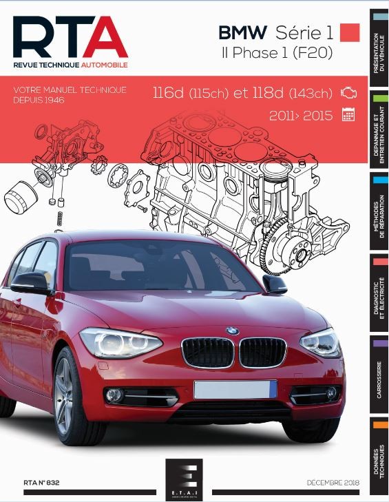 BMW Série 1 II (F20) phase 1 (2011 - 2015) - Revue Technique