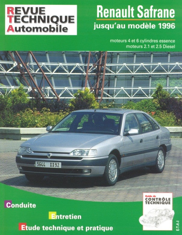 Renault Safrane (1992 - 1996) - Revue Technique