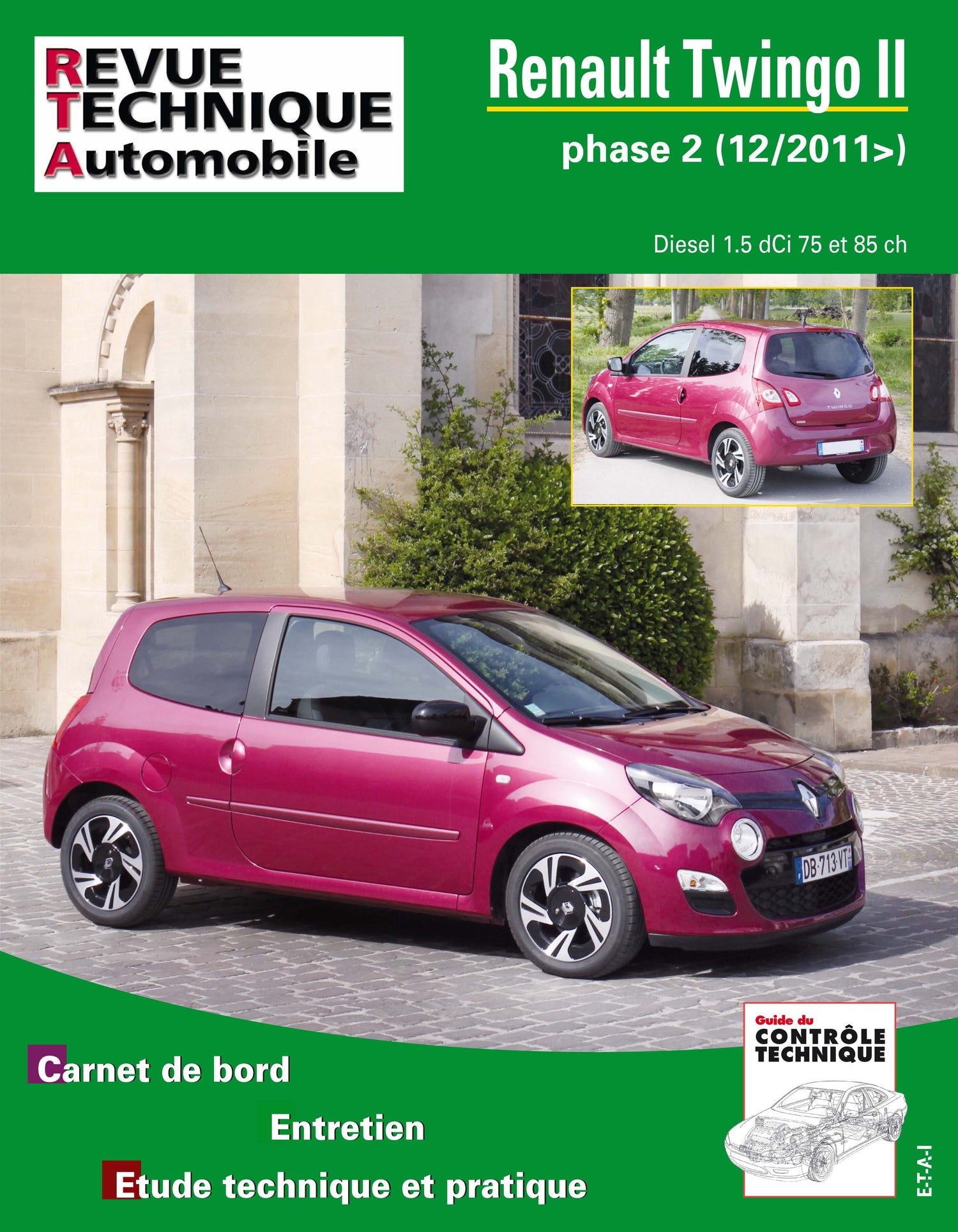 Renault Twingo II phase 2 (2011 - 2014) diesel - Revue Technique