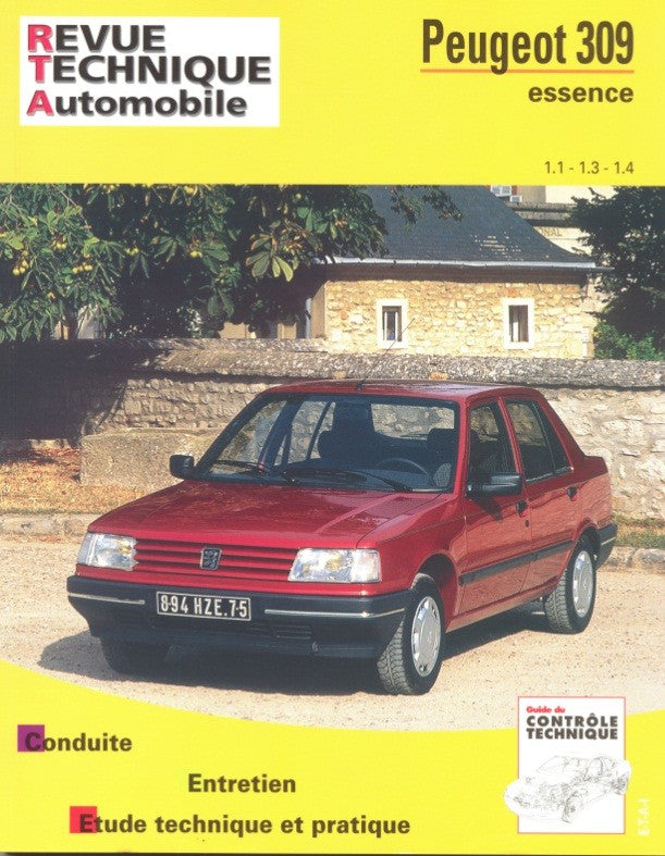Peugeot 309 (1989 - 1993) - Revue Technique