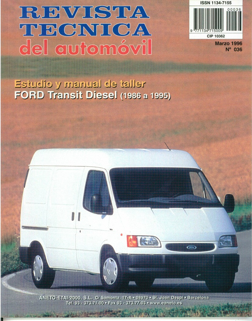 Ford Transit (1986 - 2006) - Revue Technique