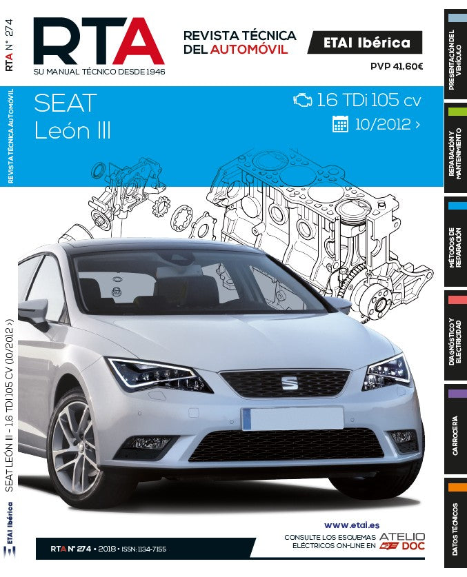 Seat Leon III fase 1 (2012 - 2016) - Revue Technique