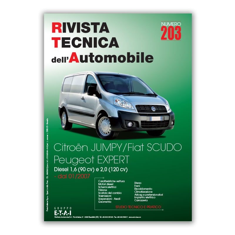 Citroën / Fiat / Peugeot Jumpy / Scudo / Expert II (2007 - 2016) - Revue Technique