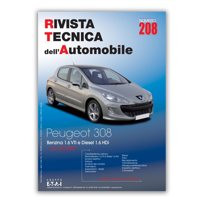 Peugeot 308 I fase 1 (2007 - 2011) - Revue Technique