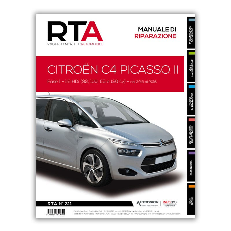 Citroën C4 Picasso II fase 1 (2013 - 2017) - Revue Technique