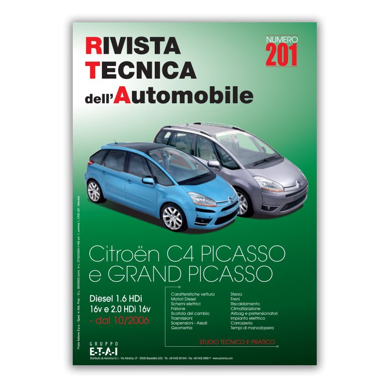 Citroën C4 Picasso I (2006 - 2013) - Revue Technique