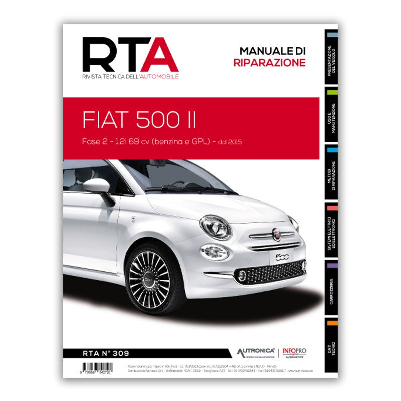 Fiat 500 II fase 2 (2015 - 2020) - Revue Technique