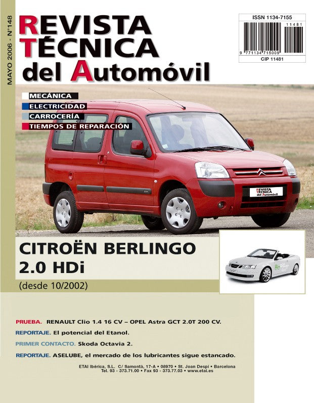 Citroën / Peugeot Berlingo I / Partner I fase 2 (2002 - 2010) - Revue Technique