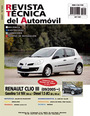 Renault Clio III fase 1 (2005 - 2009) - Revue Technique