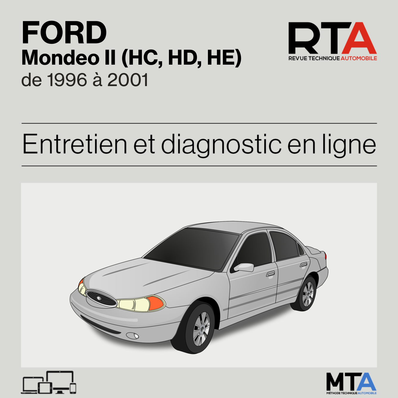 Ford Mondeo II (HC, HD, HE) de 1996 à 2001