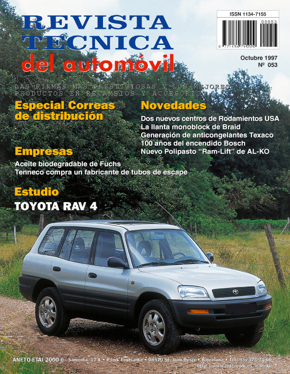 Toyota RAV4 I (1994 - 2000) - Revue Technique