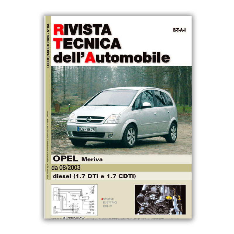Opel Meriva I (2003 - 2005) - Revue Technique