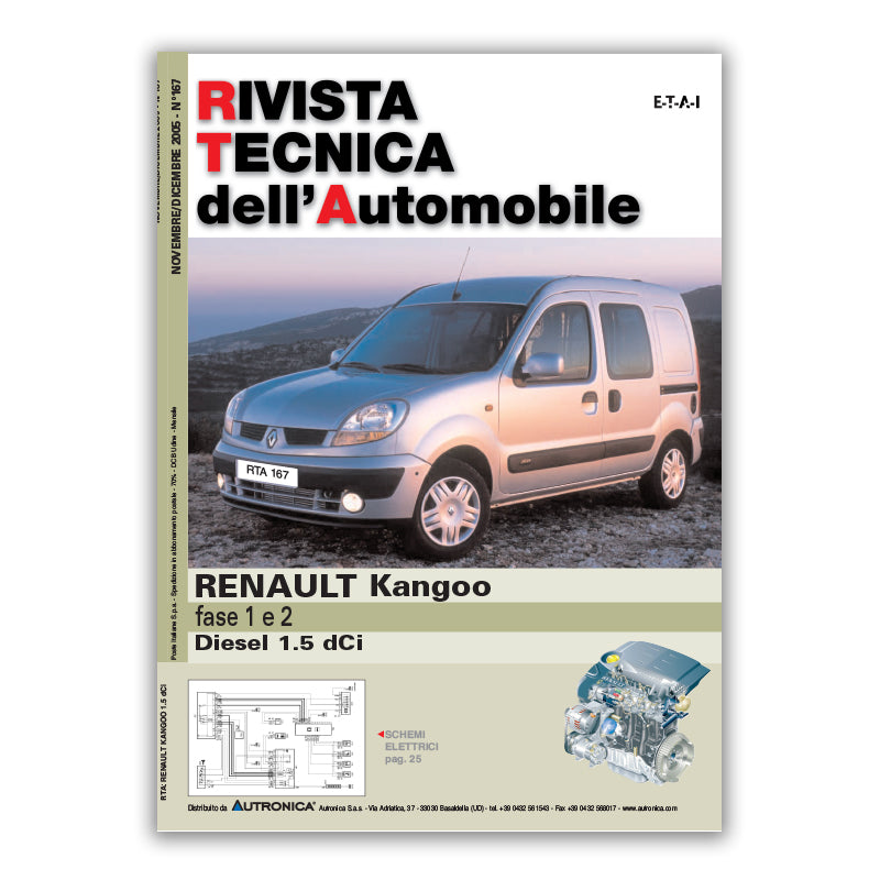 Renault Kangoo I (1997 - 2007) - Revue Technique