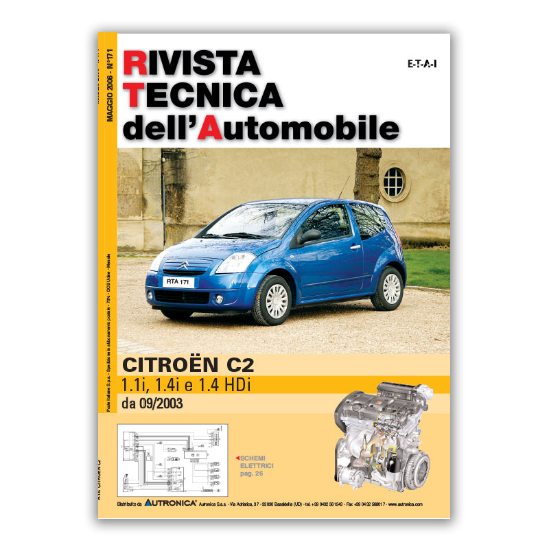 Citroën C2 (2003 - 2008) - Revue Technique