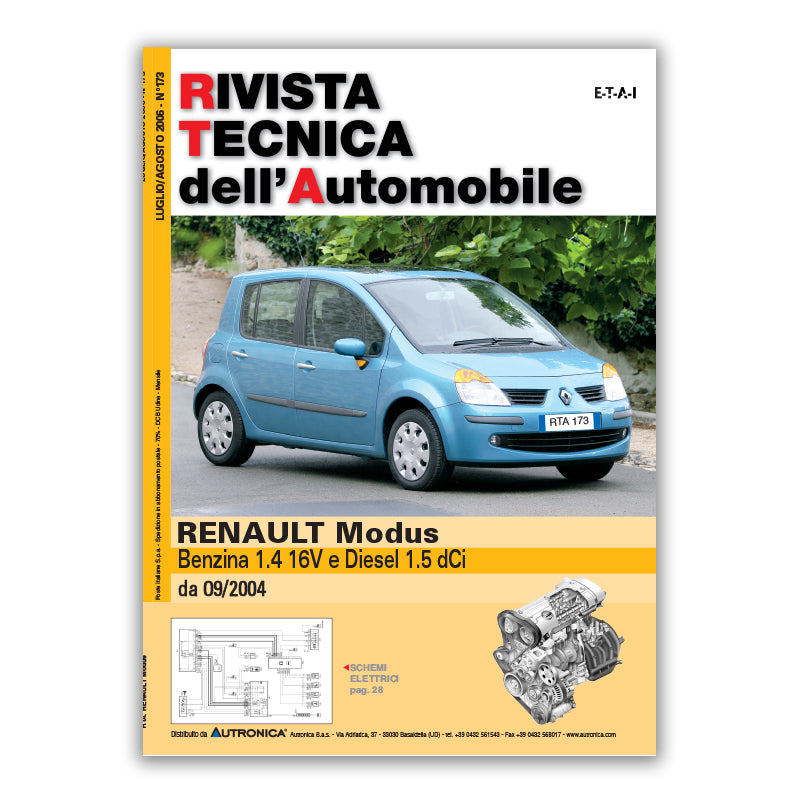Renault Modus (2004 - 2007) - Revue Technique