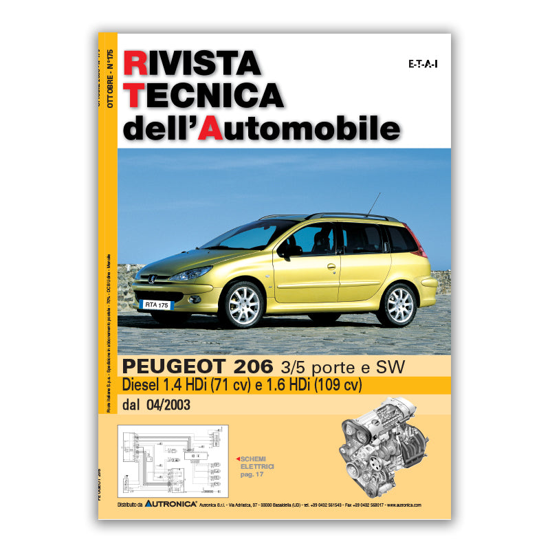 Peugeot 206 fase 1 (1998 - 2003) - Revue Technique