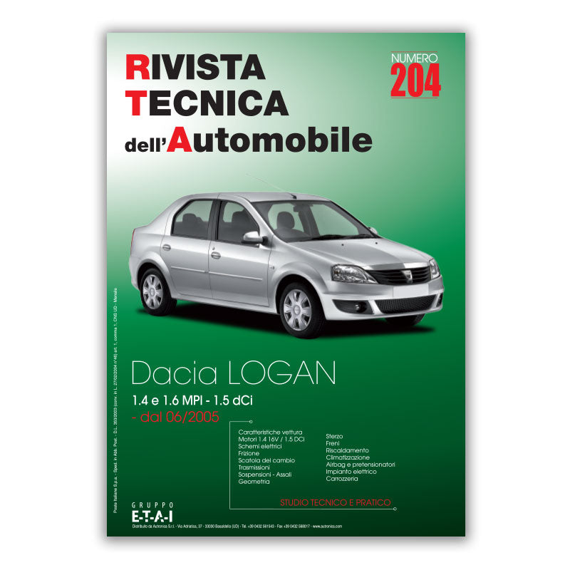 Dacia Logan I fase 1 et 2 (2005 - 2012) - Revue Technique