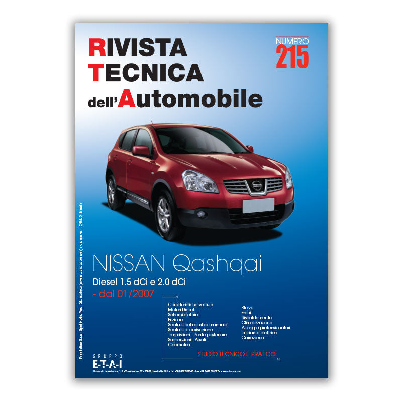 Nissan Qashqai I fase 1 (2008 - 2010) - Revue Technique