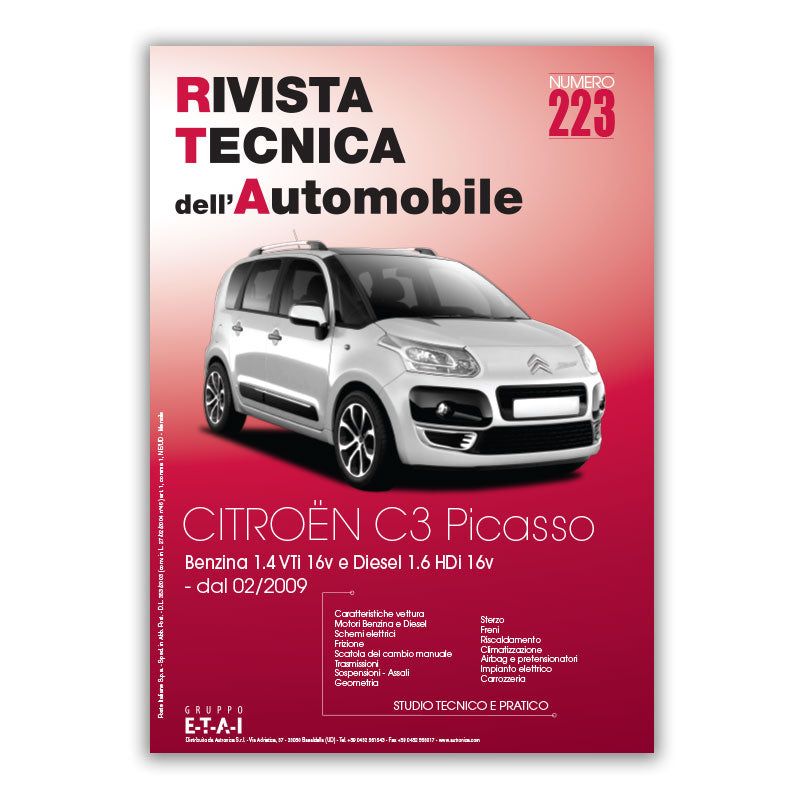 Citroën C3 Picasso fase 1 (2009 - 2012) - Revue Technique