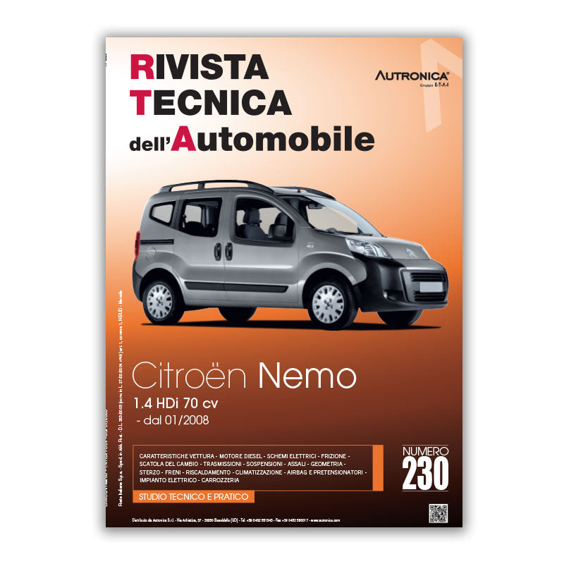 Citroën Nemo (2008 - 2018) - Revue Technique