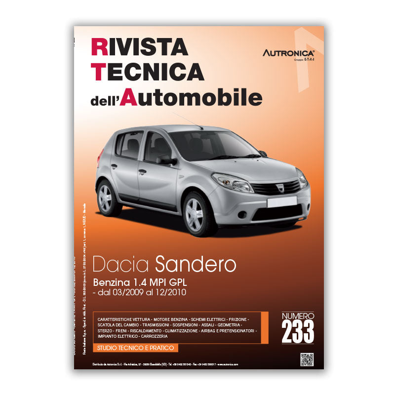 Dacia Sandero I (2008 - 2012) - Revue Technique