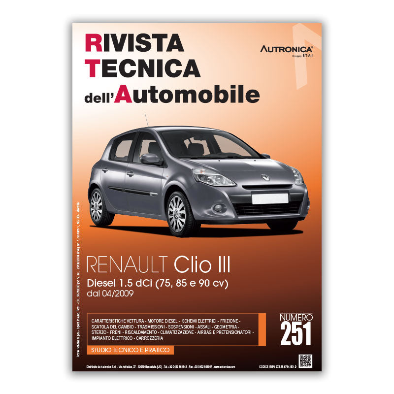 Renault Clio III fase 2 (2009 - 2014) - Revue Technique