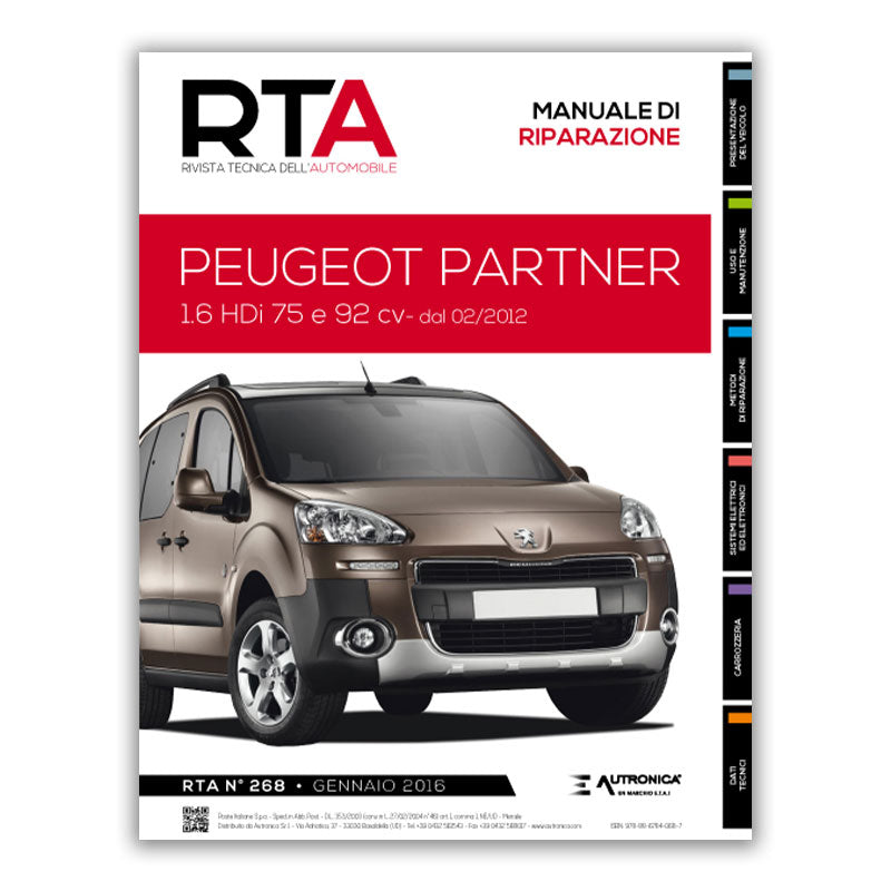 Peugeot Partner II fase 2 (2012 - 2015) - Revue Technique