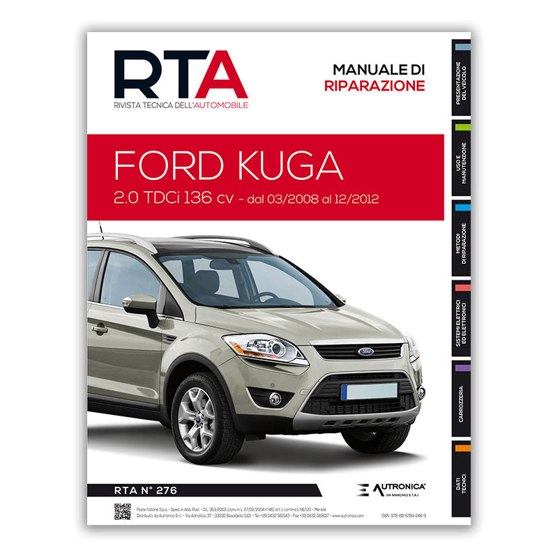 Ford Kuga I (2008 - 2012) - Revue Technique