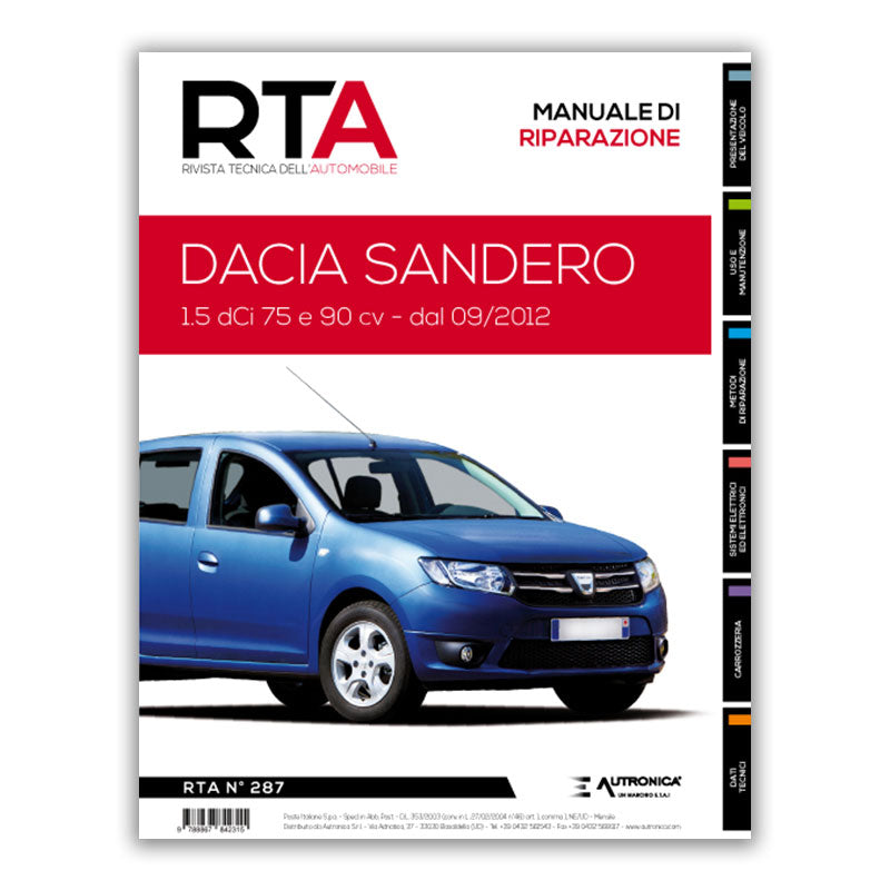 Dacia Sandero II (2012 - 2017) - Revue Technique