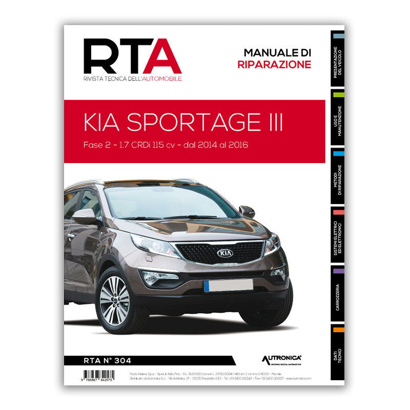 Kia Sportage III fase 2 (2014 - 2016) - Revue Technique