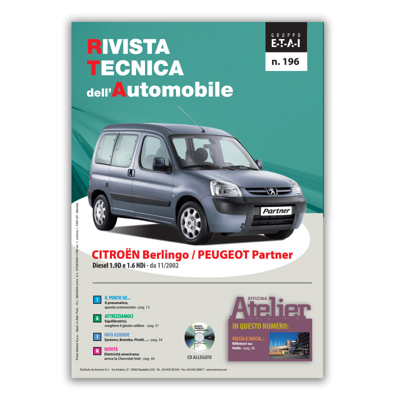 Citroën / Peugeot Berlingo I / Partner I fase 2 (2002 - 2010) - Revue Technique