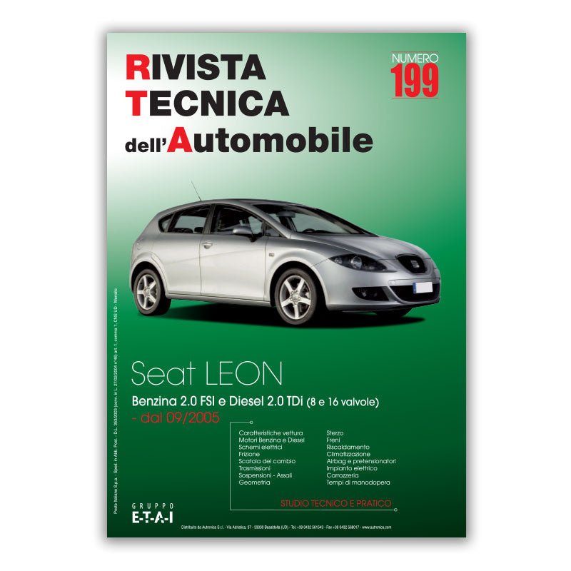 Seat Leon II fase 1 (2005 - 2009) - Revue Technique