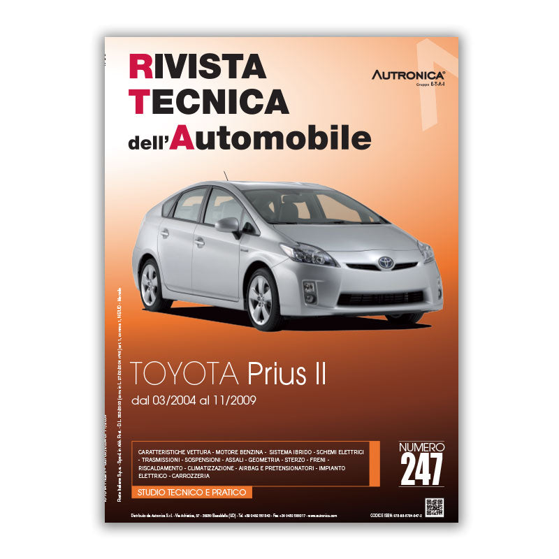 Toyota Prius II (2004 - 2009) - Revue Technique