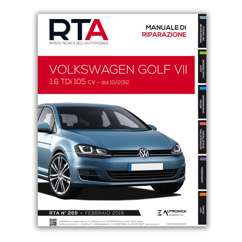 Volkswagen Golf VII fase 1 (2012 - 2017) - Revue Technique