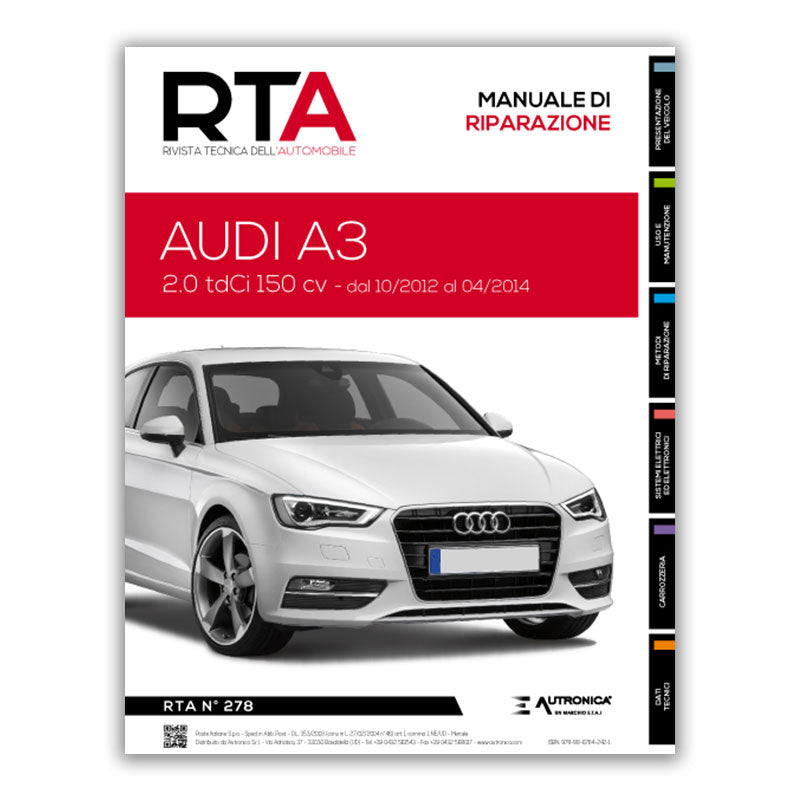 Audi A3 III fase 1 (2012 - 2017) - Revue Technique