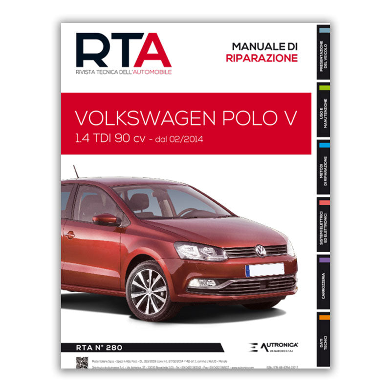 Volkswagen Polo V fase 2 (2014) - Revue Technique