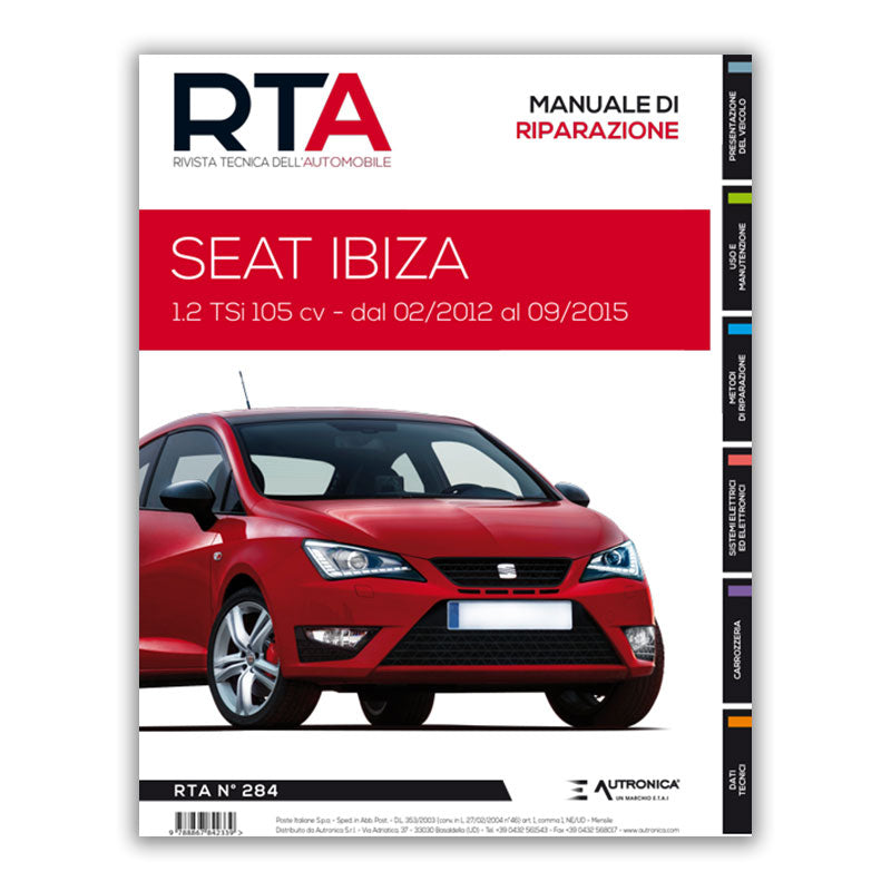 Seat Ibiza IV fase 2 (2012 - 2016) - Revue Technique