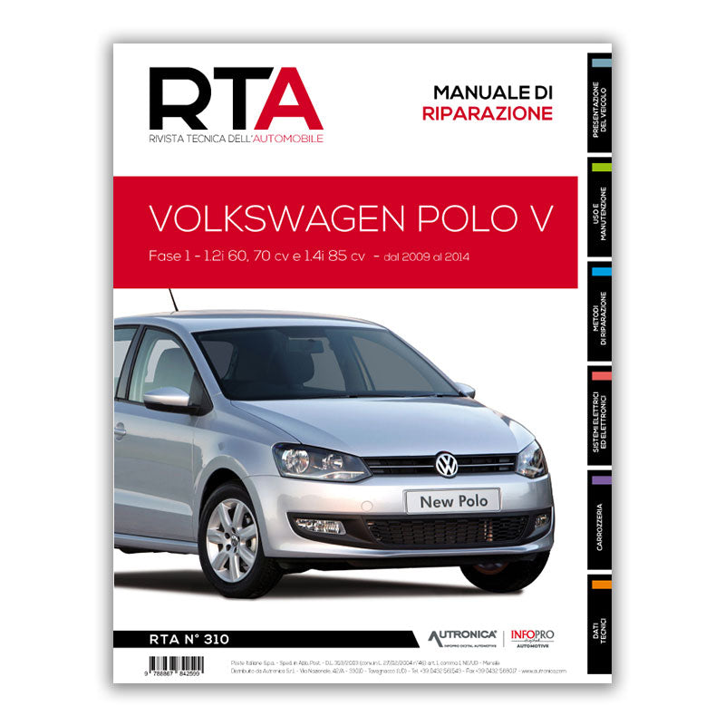 Volkswagen Polo V fase 1 (2009 - 2014) - Revue Technique