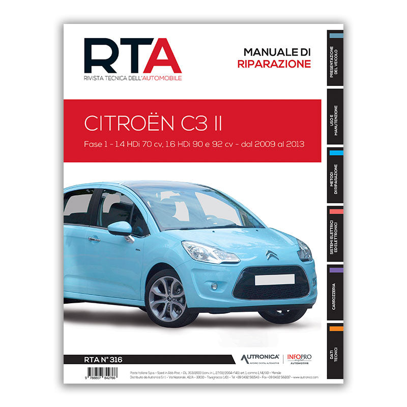 Citroën C3 II fase 1 (2009 - 2013) - Revue Technique