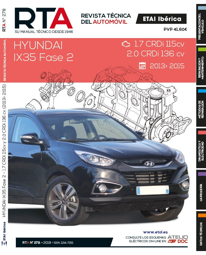 Hyundai IX35 fase 2 (Desde 2013) - Revue Technique