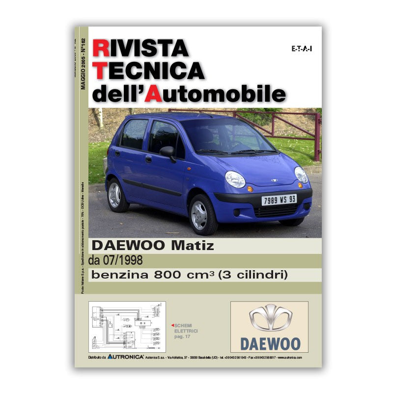 Daewoo Matiz 800 (1998 - 2005) - Revue Technique