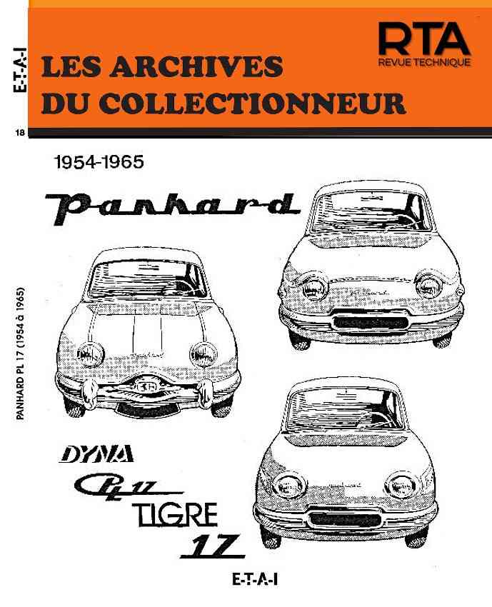 Panhard Dyna Z, PL 17 et Tigre 17 (1954 - 1965) - Revue Technique