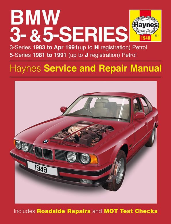BMW 3- & 5-Series Petrol (81 - 91) - Haynes Repair Manual