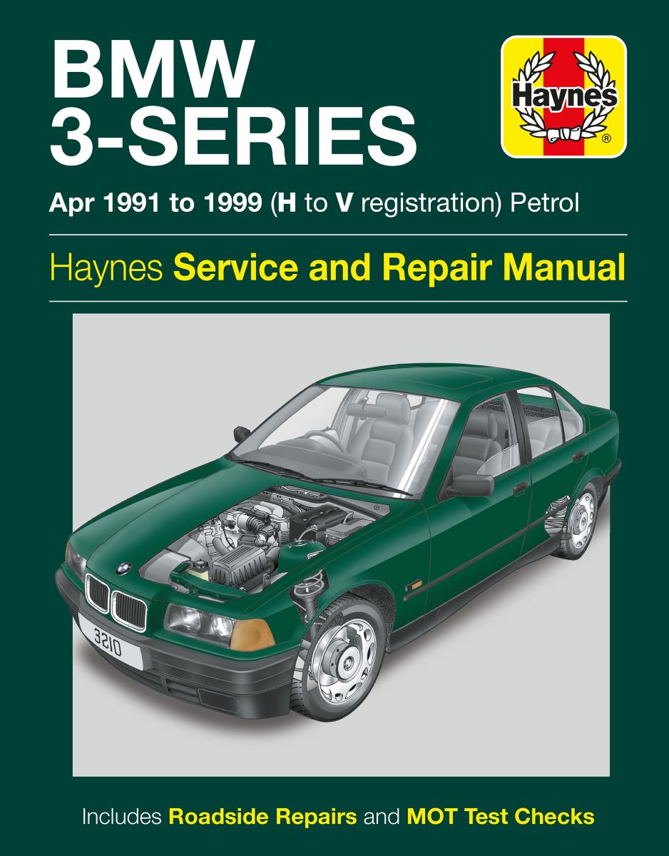 BMW 3-Series Petrol (Apr 91 - 99) - Haynes Repair Manual