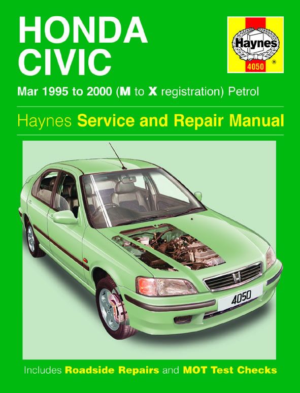 Honda Civic Petrol (Mar 95 - 00) - Haynes Repair Manual