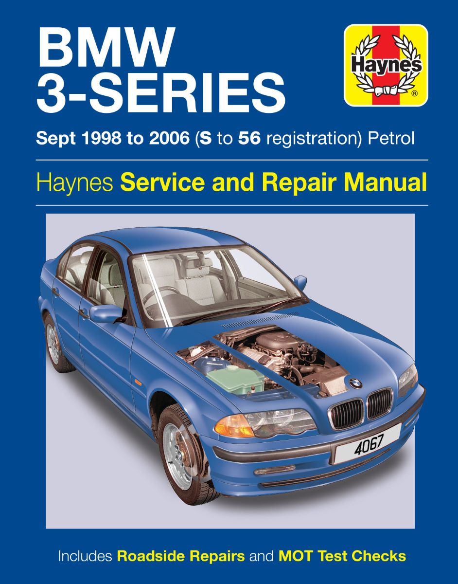 BMW 3-Series Petrol (Sept 98 - 06) - Haynes Repair Manual