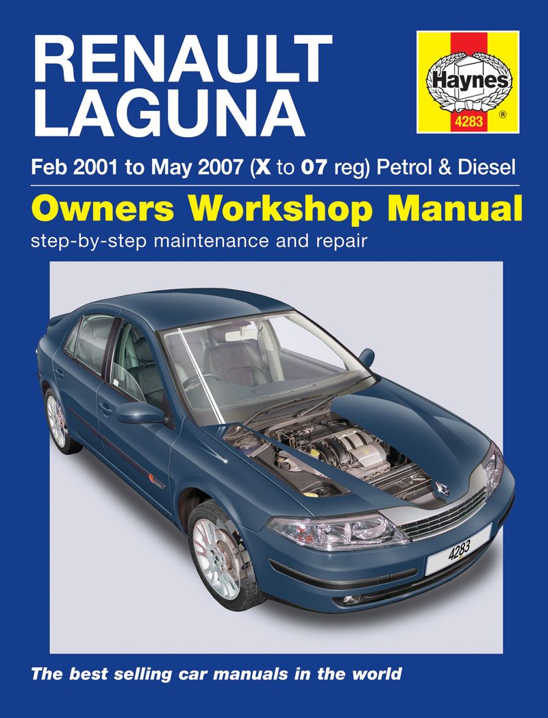 Renault Laguna Petrol & Diesel (Feb 01 - May 07) - Haynes Repair Manual