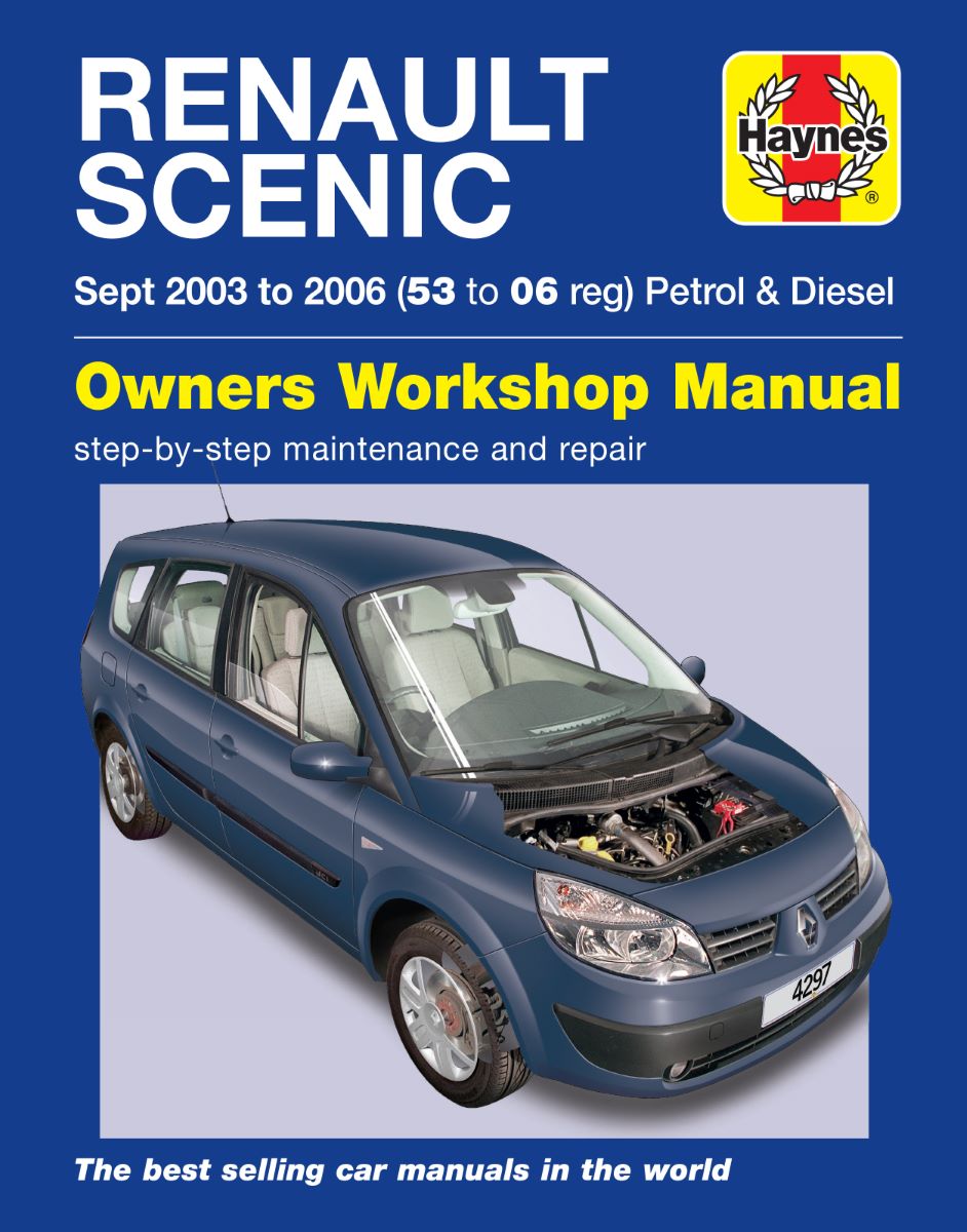Renault Scenic Petrol & Diesel (Sept 03 - 06) - Haynes Repair Manual