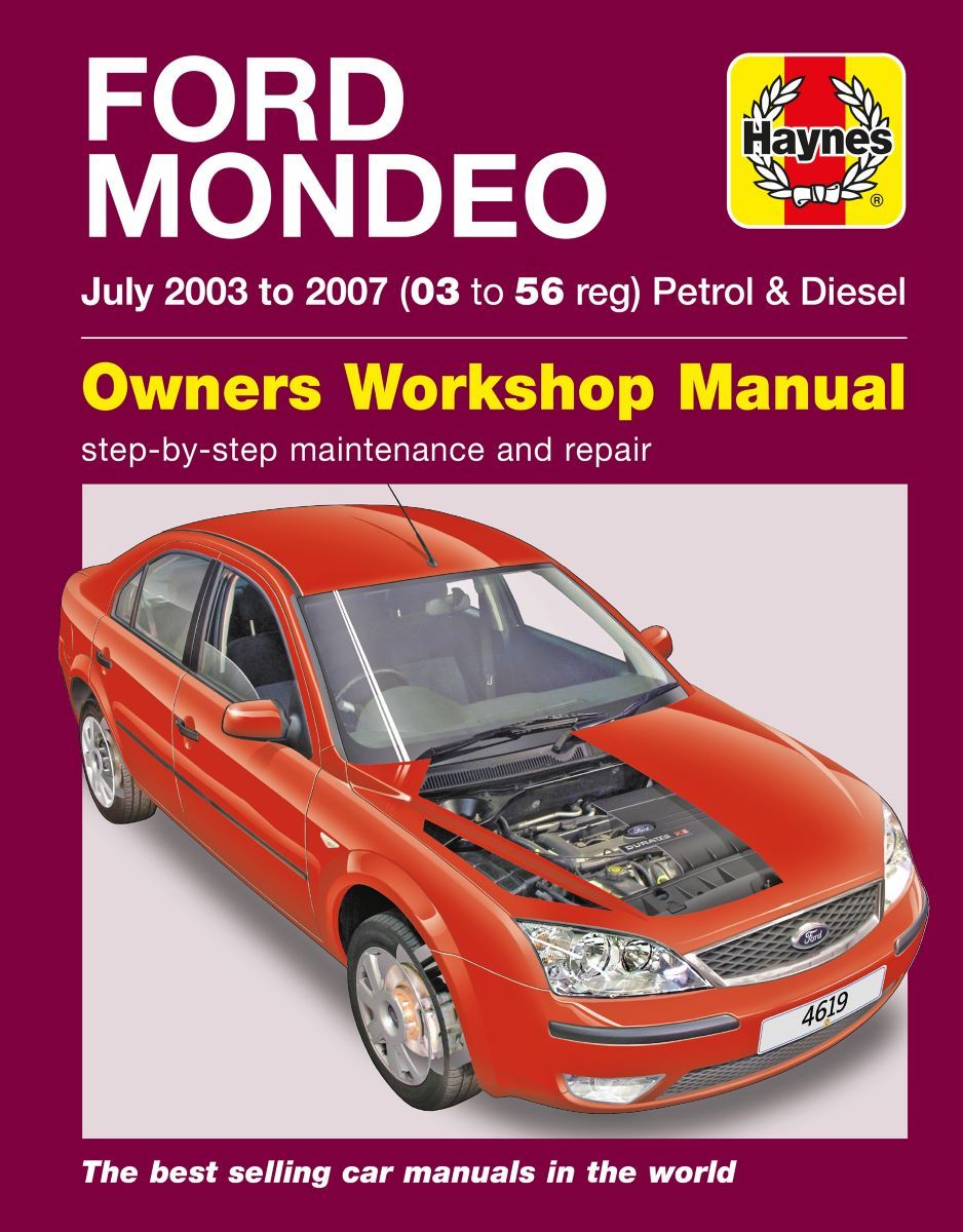 Ford Mondeo Petrol & Diesel (July 03 - 07) - Haynes Repair Manual