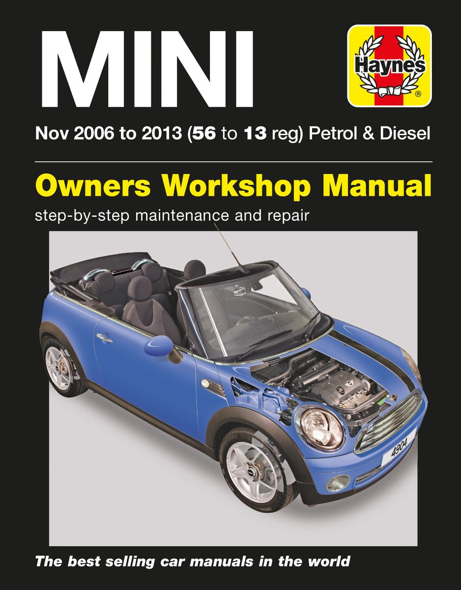 MINI Petrol & Diesel (Nov 06 - 13) - Haynes Repair Manual